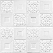 Самоклеющаяся декоративная потолочно-стеновая 3D панель фигуры 700x700x5мм (114) SW-00000006