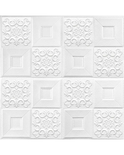 Самоклеющаяся декоративная потолочно-стеновая 3D панель фигуры 700x700x5мм (114) SW-00000006