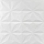 Самоклеющаяся декоративная потолочно-стеновая 3D панель звезды 700x700x5мм (116) SW-00000008