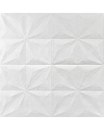 Самоклеющаяся декоративная потолочно-стеновая 3D панель звезды 700x700x5мм (116) SW-00000008