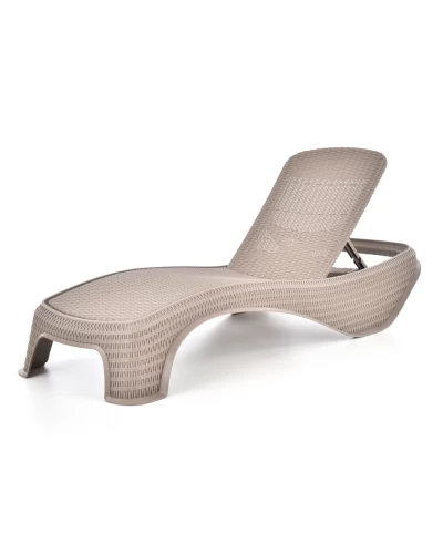 Шезлонг пластиковый HECHT PATONG BEIGE