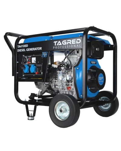 Дизельный генератор TAGRED TA4100D + газова плитка Orcamp CK-505 + 4 газових картриджа 400 мл