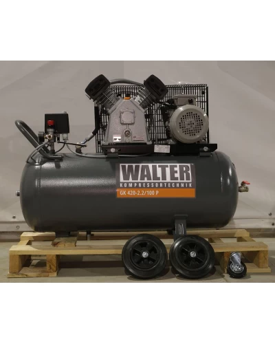 Компрессор поршневой WALTER GK 420-2,2/100 P