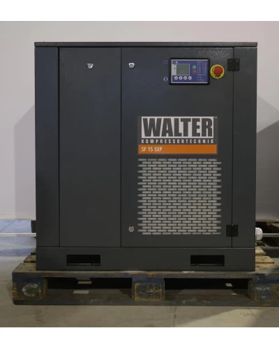 Винтовой компрессор с ременным приводом и инвертором WALTER SF 15 SXP