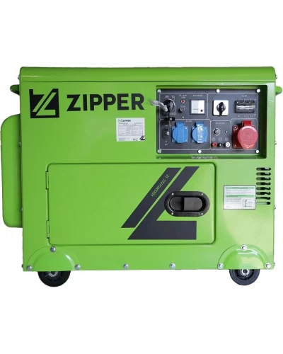 Дизельный генератор Zipper ZI-STE7500DSH + газовая плитка Orcamp CK-505 + 4 газовых картриджа 400 мл