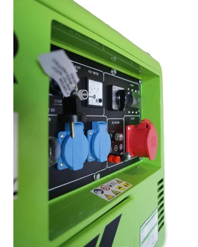 Дизельный генератор Zipper ZI-STE7500DSH + газовая плитка Orcamp CK-505 + 4 газовых картриджа 400 мл