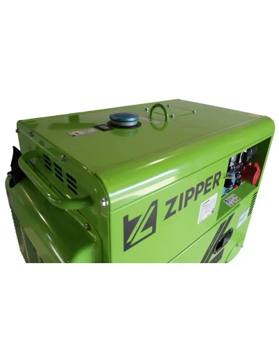 Дизельный генератор Zipper ZI-STE7500DSH + газовая плитка Orcamp CK-505 + 4 газовых картриджа 400 мл