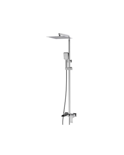 Душевая колонна со смесителем водопад KOER KB-58007-01 (Цвет хром) (KR3462)
