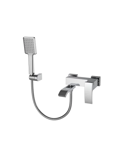 Смеситель для ванны с коротким сливом KOER KB-41007-01 (Цвет хром) (KR3454)