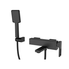 Смеситель для ванны с коротким изливом KOER KB-41009-05 (Цвет черный) (KR3503)