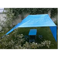 Тент 60г/м2  4х5м "Blue"  тент на палатку