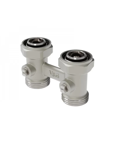 Узел Н-образн. прямой Valogin 3/4"В x 3/4" евроконус
