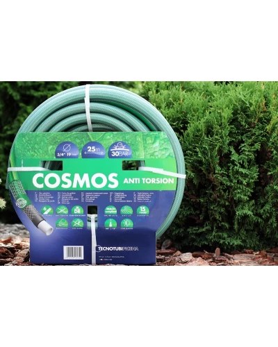 Шланг Tecnotubi Cosmos садовий для поливу діаметр 1/2 дюйма, довжина 50 м (CS 1/2 50)