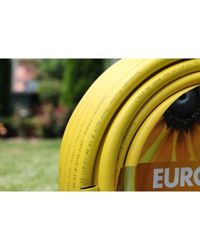 Шланг садовый Tecnotubi Euro Guip Yellow для полива диаметр 3/4 дюйма, длина 50 м (EGY 3/4 50)