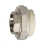 З'єднання розбірне американка PPR 32х1.1/4"В Tebo сіра 5/80
