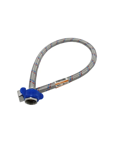 Шланг ASCO armatura EPDM в металлической оплетке 1/2" ВВ 0.5 м