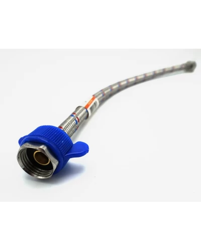 Шланг ASCO armatura EPDM в металлической оплетке 1/2" ВВ 0.5 м