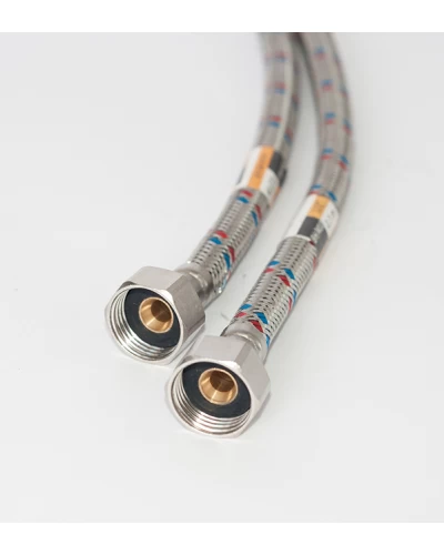 Шланг ASCO armatura EPDM в металлической оплетке 1/2" ВВ 2 м