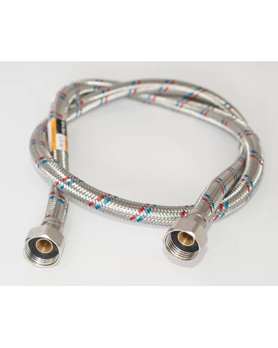 Шланг ASCO armatura EPDM в металлической оплетке 1/2" ВВ 2 м