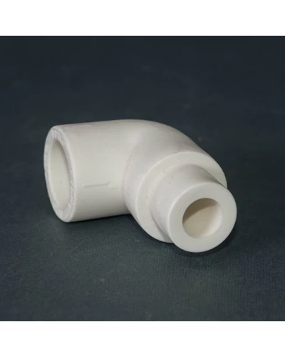 Кутник PPR Tebo перехідний Ø25 х 90* ВЗ бiлий