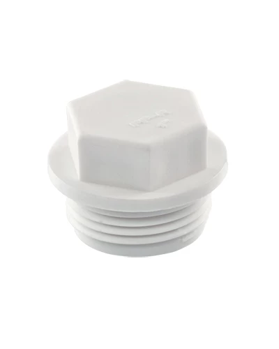 Заглушка PPR Tebo 3/4"Н белая