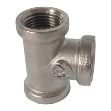 Тройник латунный никель/профи 1/2" ВВВ 10/120