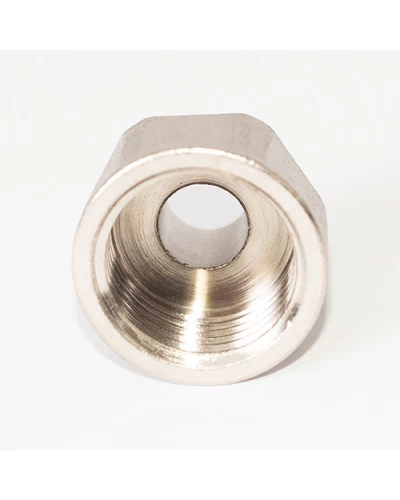 Переходник латунный никель/профи 1/2"В х 3/8"С 10/560