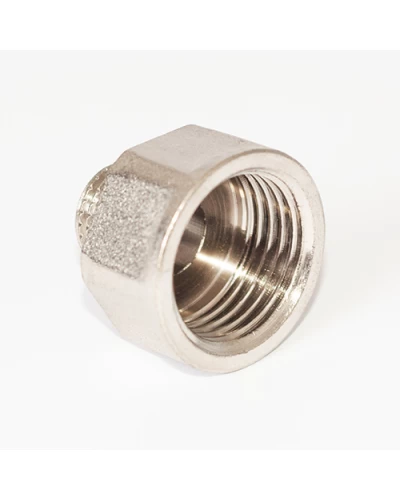 Переходник латунный никель/профи 1/2"В х 3/8"С 10/560