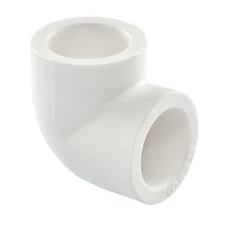 Угольник PPR Tebo 90° Ø90 белый