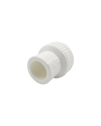 Муфта комбінована з зовн.різьбою Ø.20x1/2" білий колір (40/160шт) ASCO®