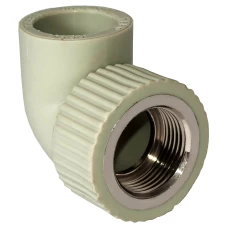 Угольник PPR Tebo Ø32 х 1/2"В серый