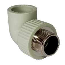 Угольник PPR Tebo Ø32 х 1/2"З серый