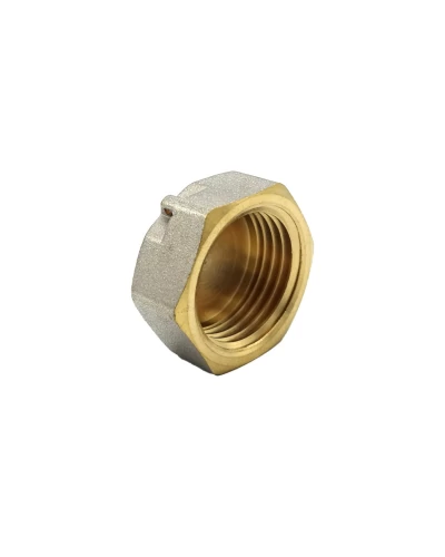 Заглушка 1/2" В нікель. з проточкою ASCO 1/400