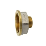Перехідник 1"*1/2" ВЗ нікель. з проточкою ASCO 1/130