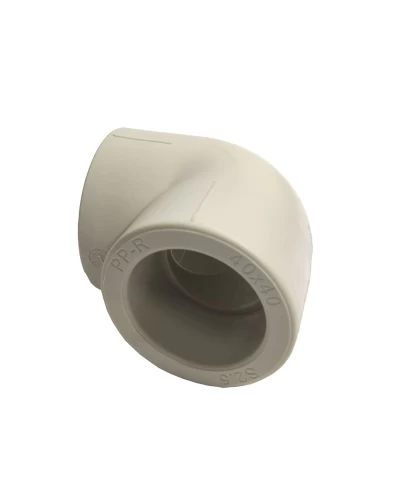 Угольник PPR 90˚ Ø40 POLYTERM 10/60