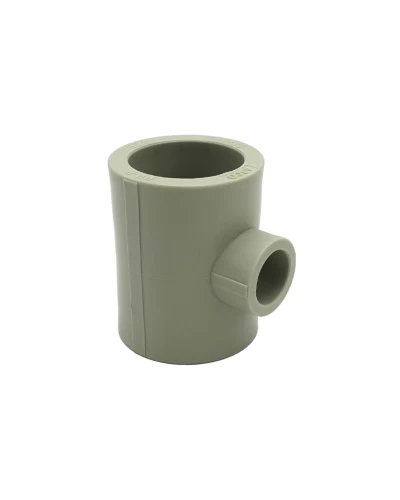 Трійник редукційний Ø.50x25x50 сірий колір (9/72шт) ASCO®