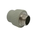 Муфта комбінована з зовн.різьбою Ø.32x1" сірий колір (10/60шт) ASCO®