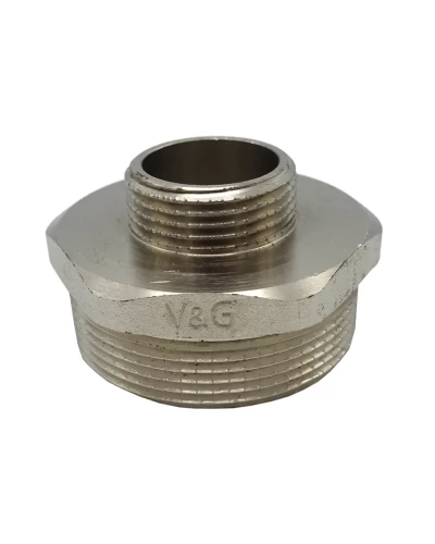 Ниппель редукционный 1 1/2" х 1" ЗЗ V&G 72шт.