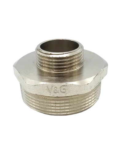 Ниппель редукционный 1 1/2" х 1" ЗЗ V&G 72шт.