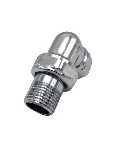 Сгон угловой американка 1/2" V&G хромированный