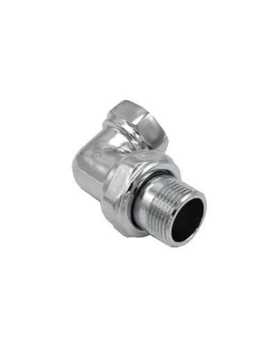 Сгон угловой американка 3/4" V&G хромированный