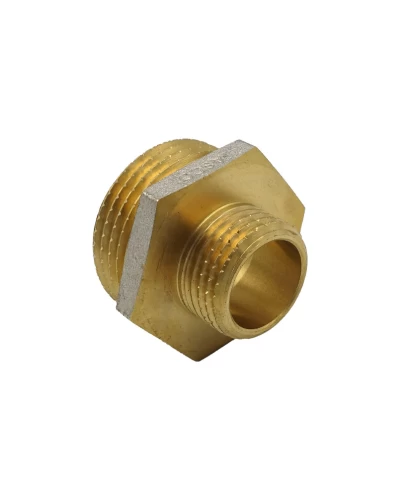 Ниппель 1"*1/2" ЗЗ никель. с проточкой ASCO 1/100