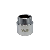 Удлинитель 1/2" x 15 ВЗ V&G хромированный 105шт.