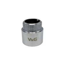 Подовжувач 1/2" x 25 ВЗ V&G хромований 105шт.