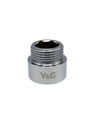 Подовжувач 3/4" x 15 ВЗ V&G хромований 60шт.