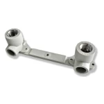 Планка настенная евростандарт PPR Ø20 х 1/2" В Tebo белая 1/40