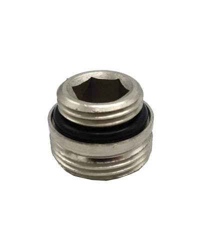 Ниппель самоуплотн. 1/2"С х 3/4"С с прокладкой (под евроконус) V&G