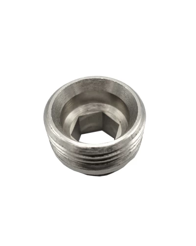 Ниппель самоуплотн. 1/2"С х 3/4"С с прокладкой (под евроконус) V&G