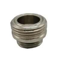Ниппель самоуплотн. 1/2"С х 3/4"С с прокладкой (под плоскость) V&G