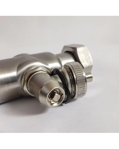 Коллекторная группа в сборе нерж.SS304 с ответ. и дренажем 1"*3/4"*2вых. RS-k